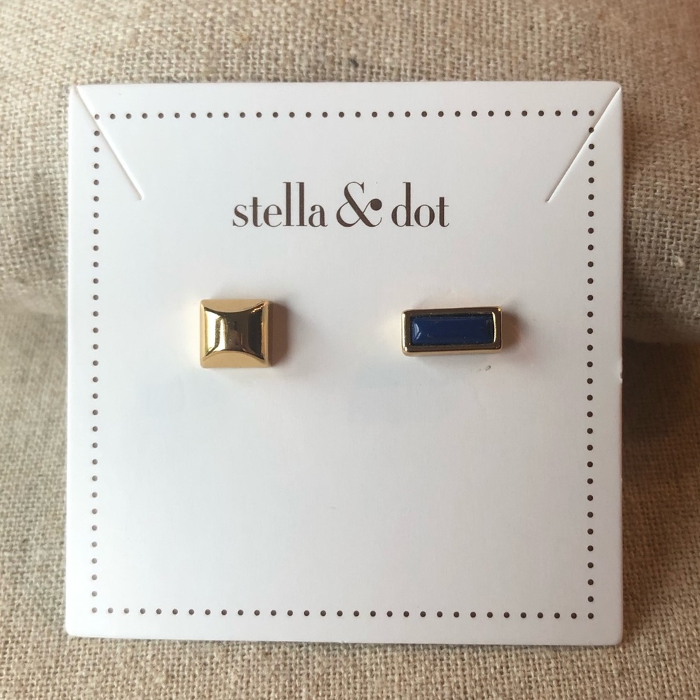 Stella & Dot Deja Vu Reversible Stone Studs